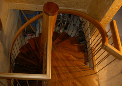 Escalier en bois