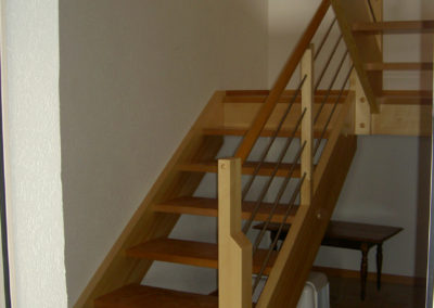 Escalier en bois