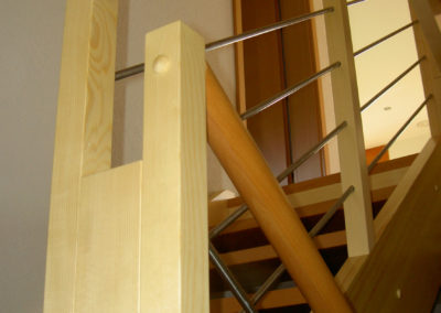 Escalier en bois