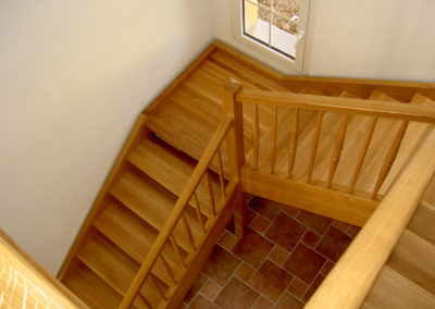 Escalier en bois