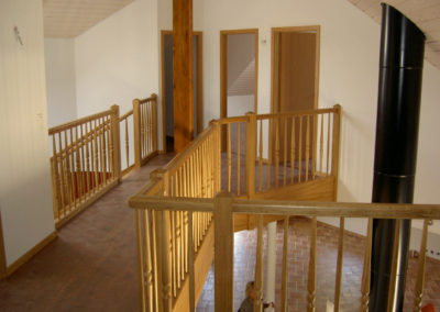 Escalier en bois