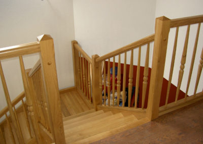 Escalier en bois