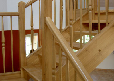 Escalier en bois