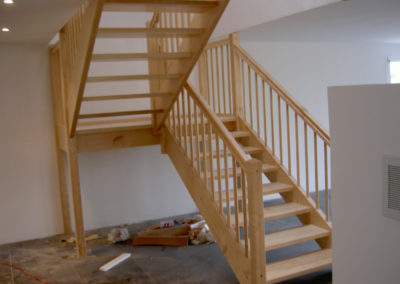 Escalier en bois