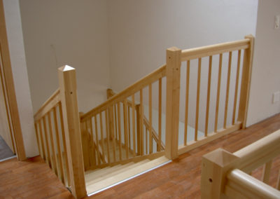 Escalier en bois