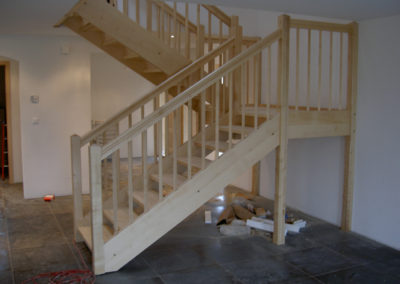 Escalier en bois