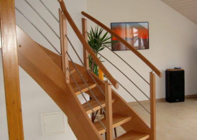 Escalier en bois