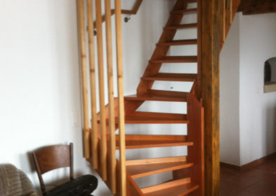 Escalier en bois